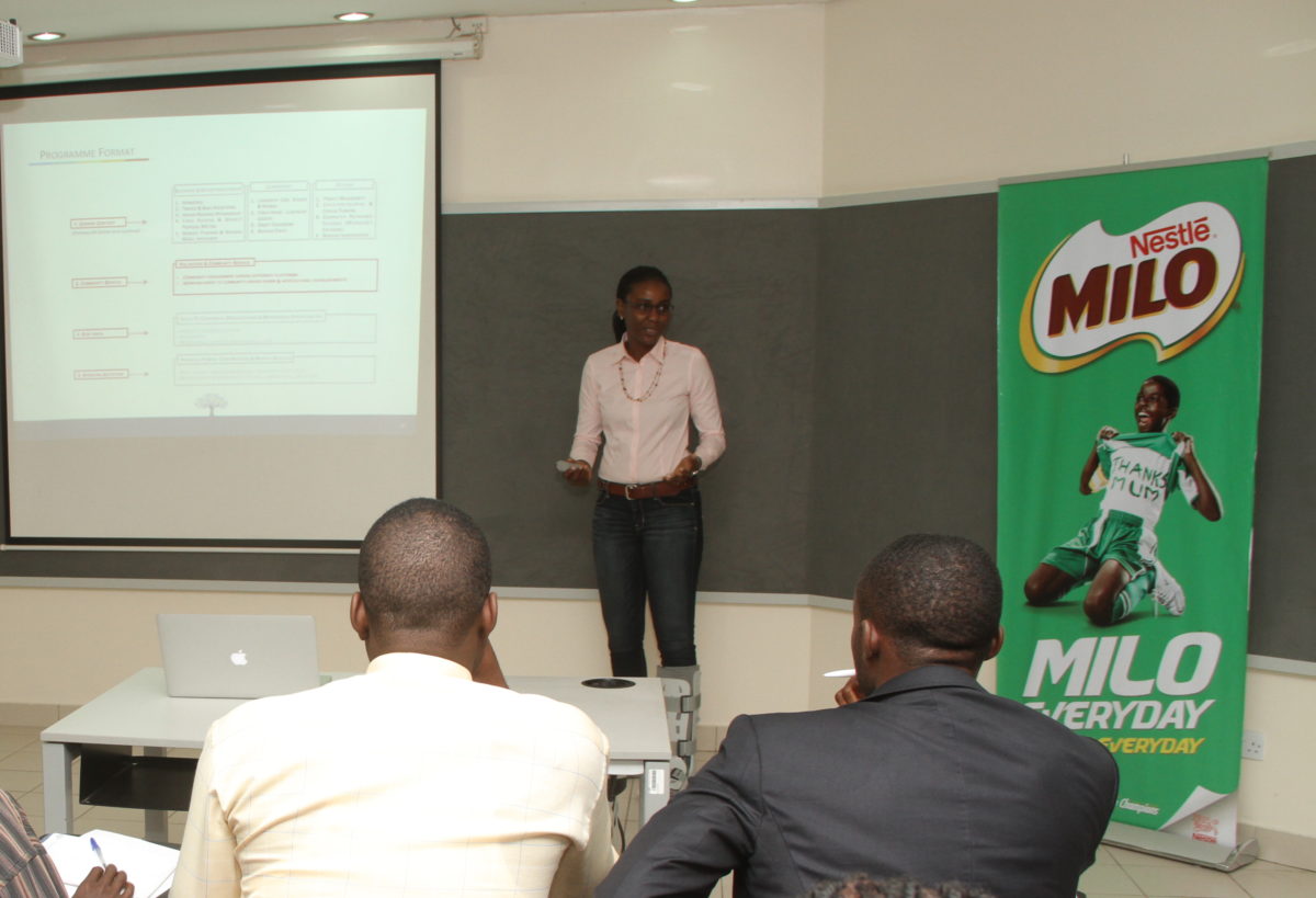 2014 Fellow Temitayo Etomi lectures on Consumer Brands at Nestle through YBLN