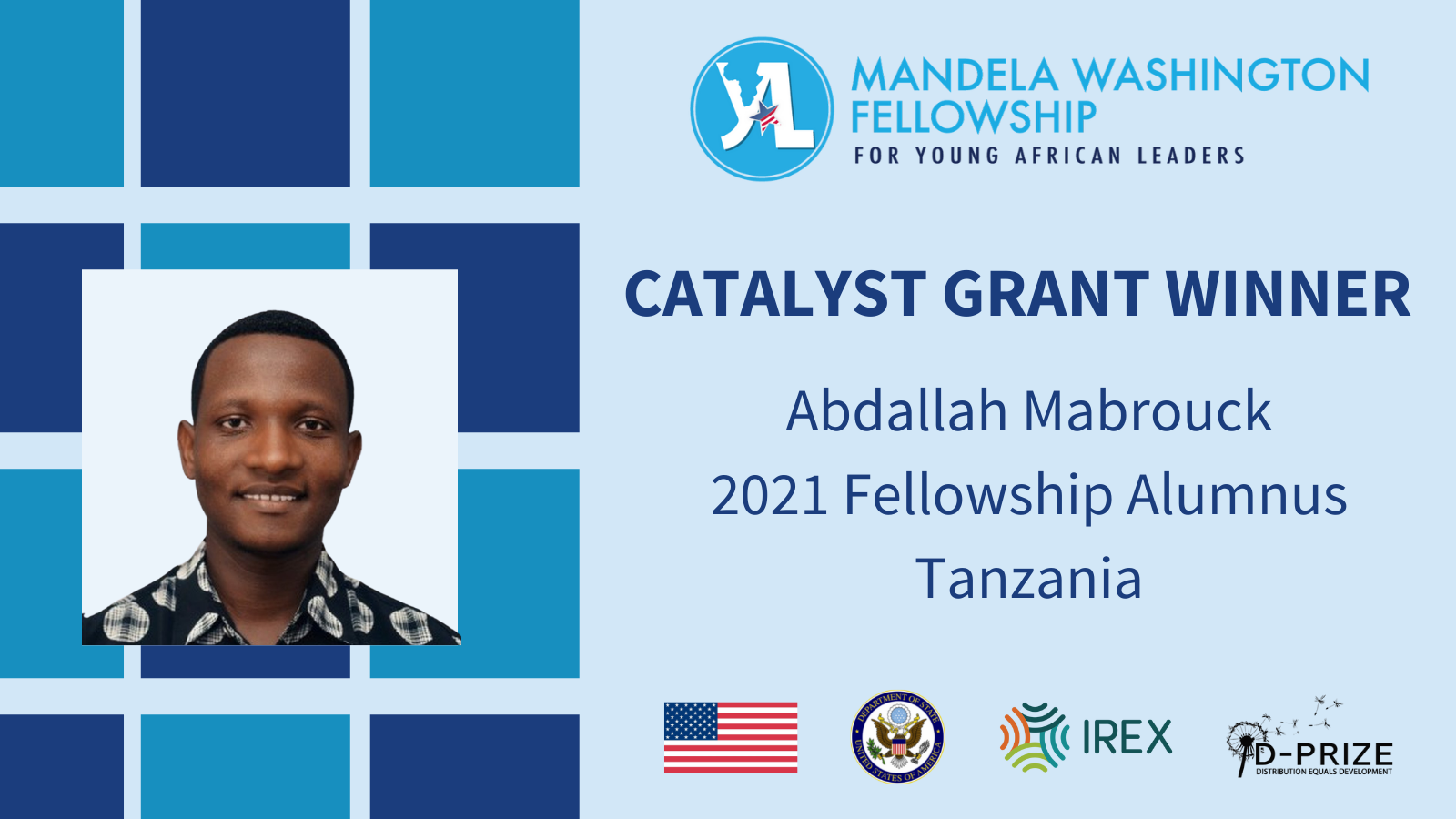 Meet the Catalyst Grant Winner 2021 Fellowship Alumnus Abdallah